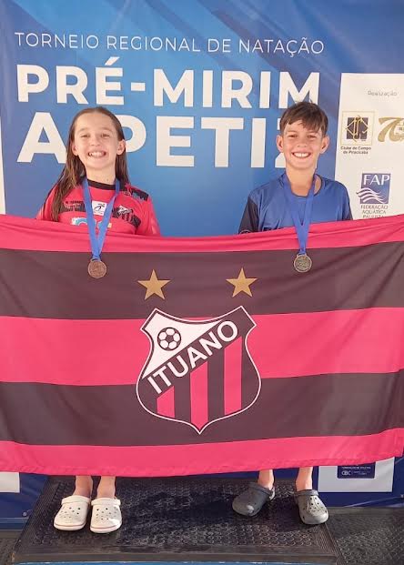 Atletas do Ituano Natação conquistam duas medalhas no Torneio Regional da FAP